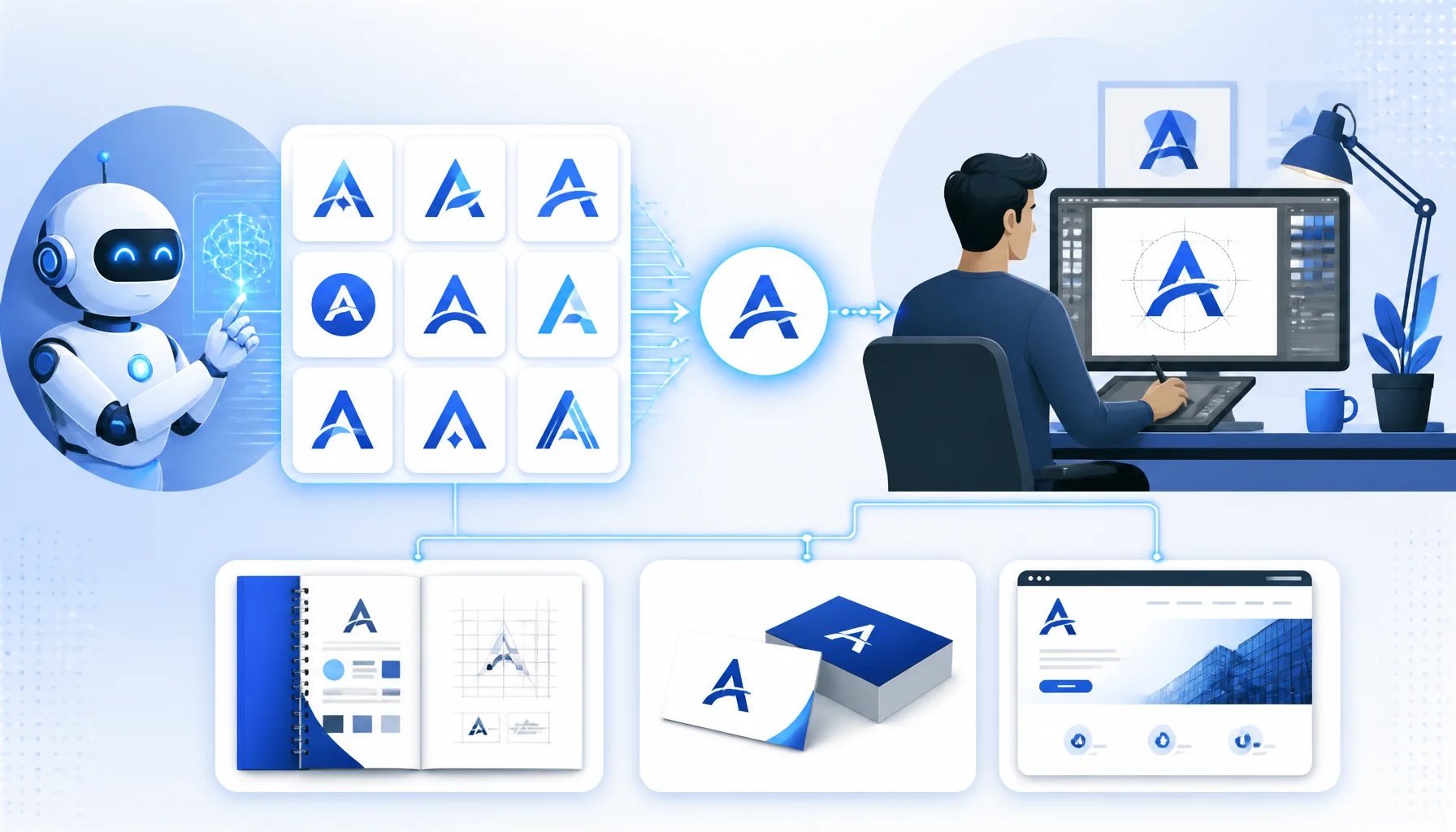 AI×プロのハイブリッドワークフロー